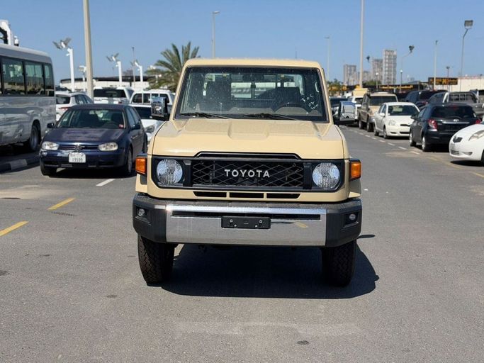 New Toyota Land Cruiser 70 Series Facelift 2, 4.0 l, 2026 in Dubai by Atlantis Motors FZE, Tan color. GCC Specs | AUTO.AE | Listing #266661