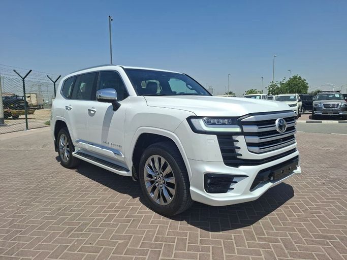 New Toyota Land Cruiser Twin Turbo 300 Series, 3.5 l, 2026 in Dubai by Atlantis Motors FZE, White color. GCC Specs | AUTO.AE | Listing #266672