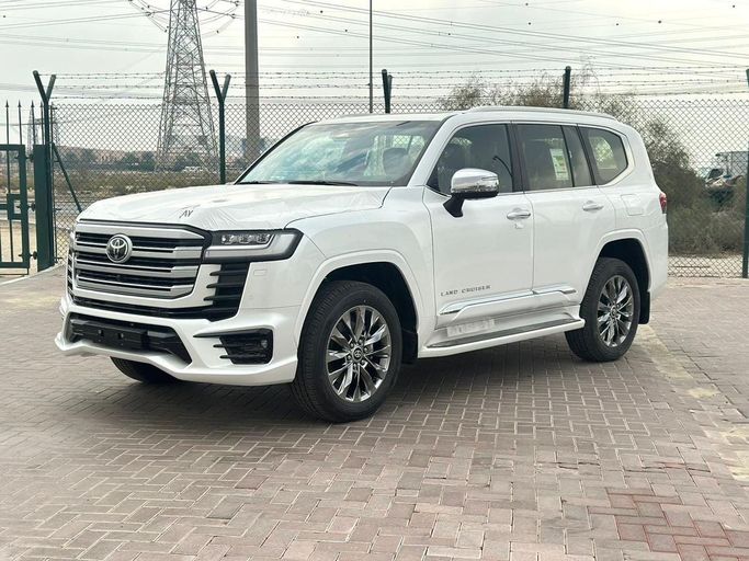New Toyota Land Cruiser Twin Turbo 300 Series, 3.5 l, 2026 in Dubai by Atlantis Motors FZE, White color. GCC Specs | AUTO.AE | Listing #266698