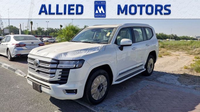 جديدة Toyota Land Cruiser Twin Turbo السلسلة 300, 3.5 l, 2026 في في دبي من Allied Motors، اللون أبيض. مواصفات الخليج | AUTO.AE | إعلان #267230