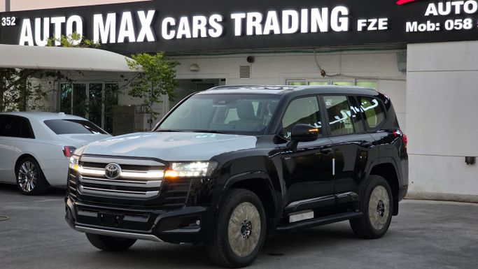 جديدة Toyota Land Cruiser i-FORCE MAX السلسلة 300, 3.4 l, 2026 في في دبي من Auto Max Cars Trading FZe، اللون أسود. مواصفات الخليج | AUTO.AE | إعلان #268385