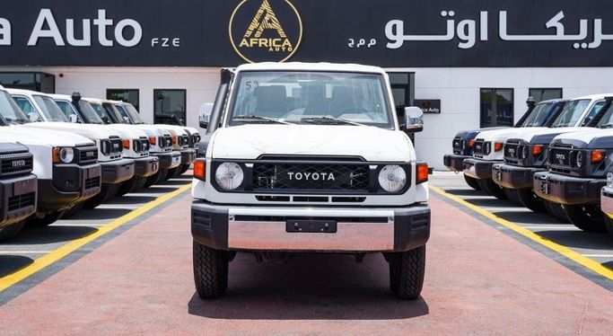 جديدة Toyota Land Cruiser 70 Series 70 Series Facelift 2, 2.8 l, 2025 في في دبي من Africa Auto FZE، اللون أبيض. مواصفات الخليج | AUTO.AE | إعلان #269118