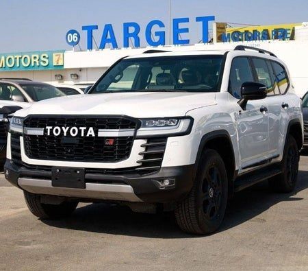 New Toyota Land Cruiser Twin Turbo 300 Series, 3.3 l, 2023 in Dubai by TARGET MOTORS FZE, White color. GCC Specs | AUTO.AE | Listing #269956