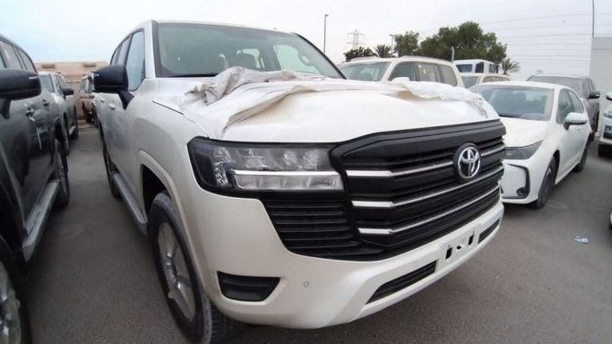 New Toyota Land Cruiser Twin Turbo 300 Series, 3.3 l, 2026 in Dubai by TARGET MOTORS FZE, White color. GCC Specs | AUTO.AE | Listing #270194