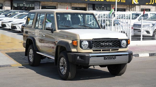 Новый Toyota Land Cruiser 70 Series Рестайлинг 2, 4.2 л, 2025 в ОАЭ, Дубай от GT MOTORS Бежевый цвет. GCC | AUTO.AE | Объявление #273112