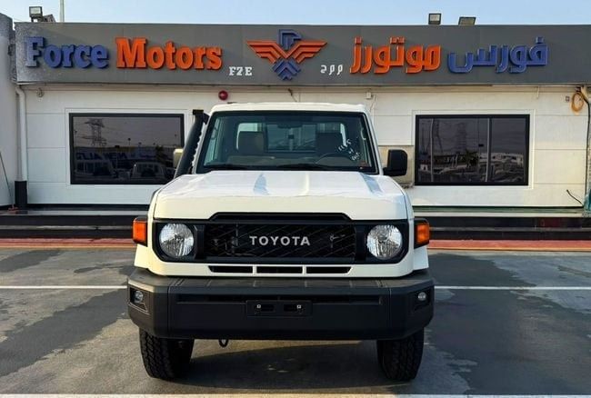 New Toyota Land Cruiser 70 Series Facelift 2, 2.8 l, 2026 in UAE, Dubai by FORCE MOTORS FZE, White color. GCC Specs | AUTO.AE | Listing #278545