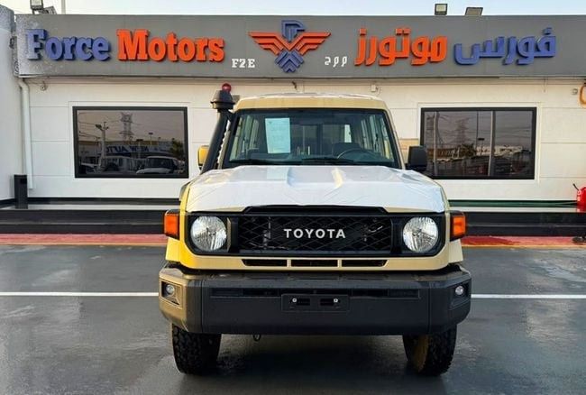New Toyota Land Cruiser 70 Series Facelift 2, 4.0 l, 2026 in UAE, Dubai by FORCE MOTORS FZE, Beige color. GCC Specs | AUTO.AE | Listing #278548