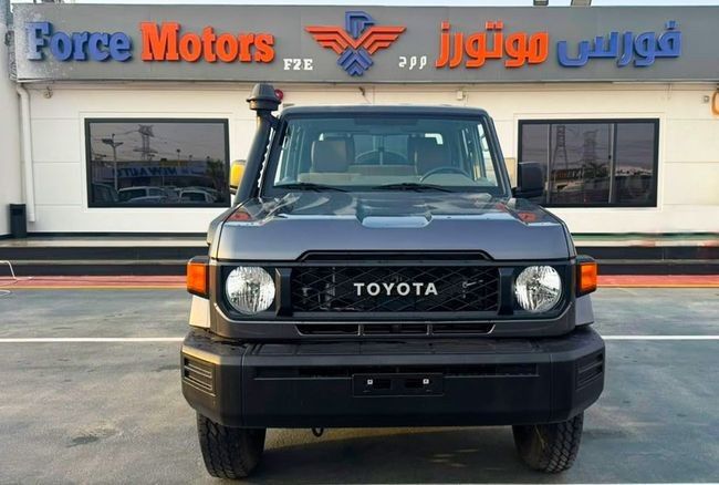 جديدة Toyota Land Cruiser 70 Series 70 Series Facelift 2, 2.8 l, 2026 في في الإمارات, دبي من FORCE MOTORS FZE، اللون رمادي. مواصفات الخليج | AUTO.AE | إعلان #278551
