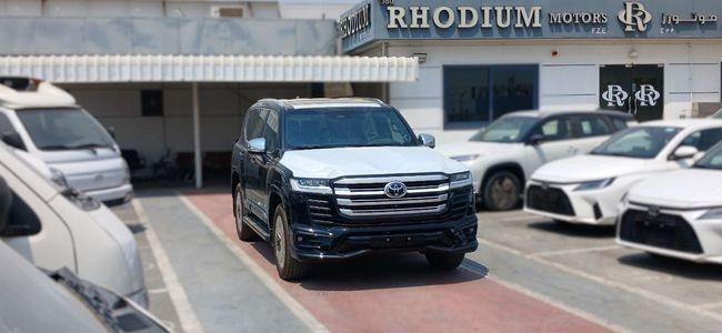 جديدة ⁦Toyota Land Cruiser Twin Turbo السلسلة 300، 3.5 l، 2026⁩ في في الإمارات, دبي من Rhodium Motors FZE، اللون أسود. مواصفات الخليج | AUTO.AE | إعلان #286620