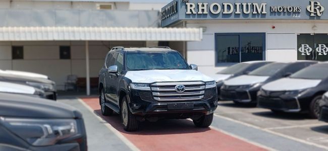 جديدة ⁦Toyota Land Cruiser Twin Turbo السلسلة 300، 3.5 l، 2026⁩ في في الإمارات, دبي من Rhodium Motors FZE، اللون أسود. المواصفات الأوروبية | AUTO.AE | إعلان #286622