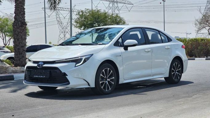 New Toyota Levin XII (E210) Facelift, 1.8 l, 2024 in Dubai by Alwan Global Cars, White color. Other | AUTO.AE