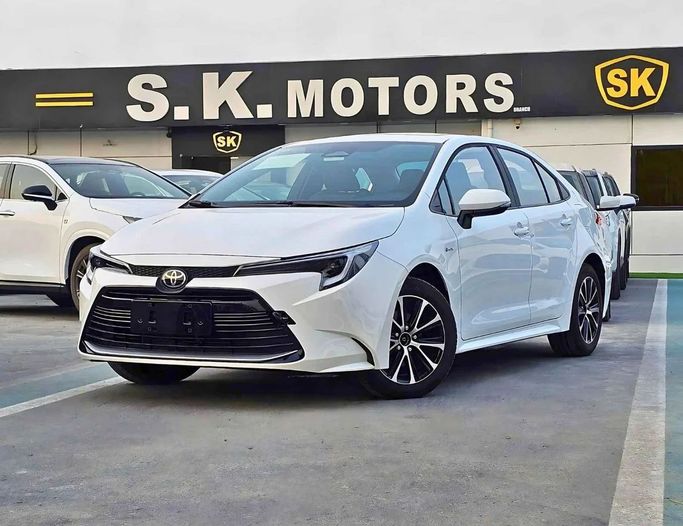 New Toyota Levin XII (E210) Facelift, 1.8 l, 2025 in Dubai by SK Motors, White color. Chinese Specs | AUTO.AE
