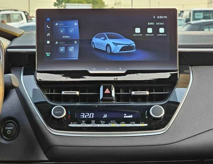 New Toyota Levin XII (E210) Facelift, 1.8 l, 2025 in Dubai by SK Motors, White color. Chinese Specs | AUTO.AE