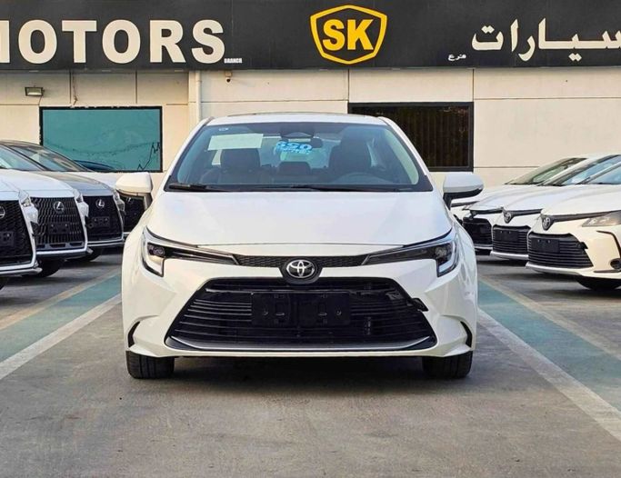New Toyota Levin XII (E210) Facelift, 1.8 l, 2025 in Dubai by SK Motors, White color. Other | AUTO.AE
