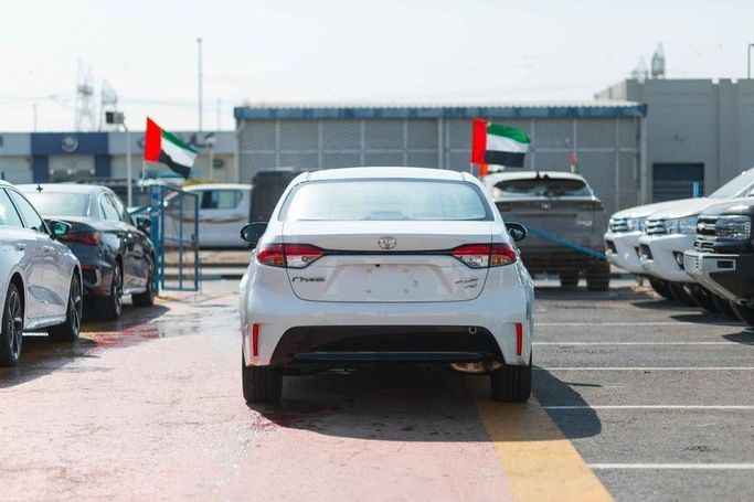 New Toyota Levin XII (E210) Facelift, 1.2 l, 2023 in Dubai by Albakheet Motors, White color. Chinese Specs | AUTO.AE