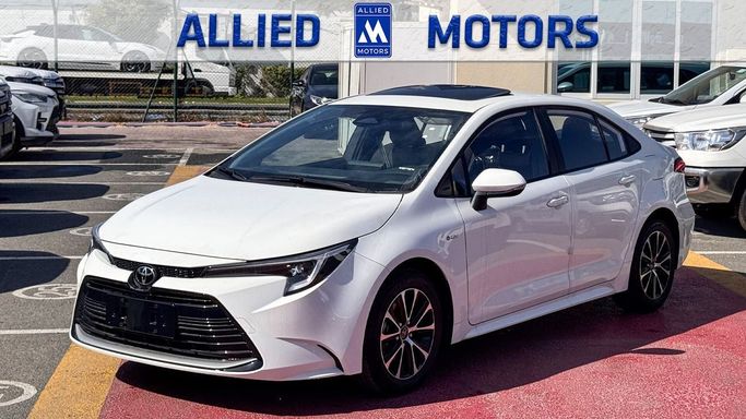 Новый Toyota Levin XII (E210) Рестайлинг, 1.8 л, 2024 в Дубае от Allied Motors Белый цвет. Other | AUTO.AE