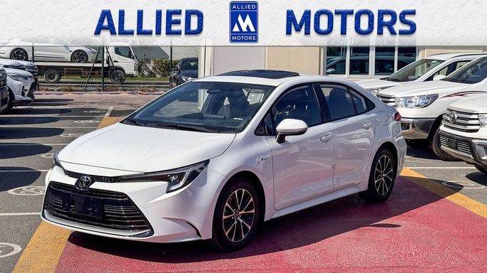 Новый Toyota Levin XII (E210) Рестайлинг, 1.8 л, 2024 в Дубае от Allied Motors Белый цвет. Other | AUTO.AE