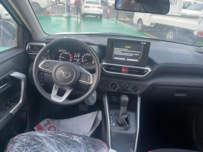 New Toyota Raize I, 1.0 l, 2023 in Dubai by Mohamed Hakim Motors, White color. GCC Specs | AUTO.AE