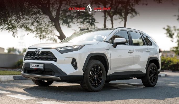 New Toyota RAV4 V (XA50), 2.5 l, 2024 in Dubai by Altass Motors, White color. Other | AUTO.AE