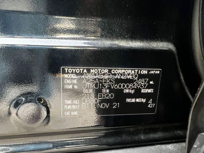 Used Toyota RAV4 V (XA50), 2.5 l, 2021 in Dubai by Alhamd Motors, Black color. Other | AUTO.AE