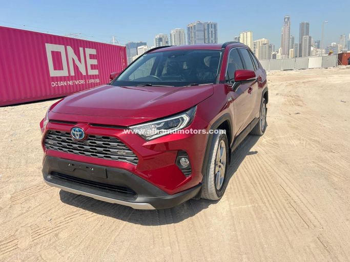 Used Toyota RAV4 V (XA50), 2.5 l, 2020 in Dubai by Alhamd Motors, Red color. Other | AUTO.AE