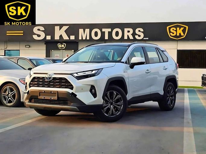 New Toyota RAV4 V (XA50), 2.5 l, 2025 in Dubai by SK Motors, White color. Chinese Specs | AUTO.AE