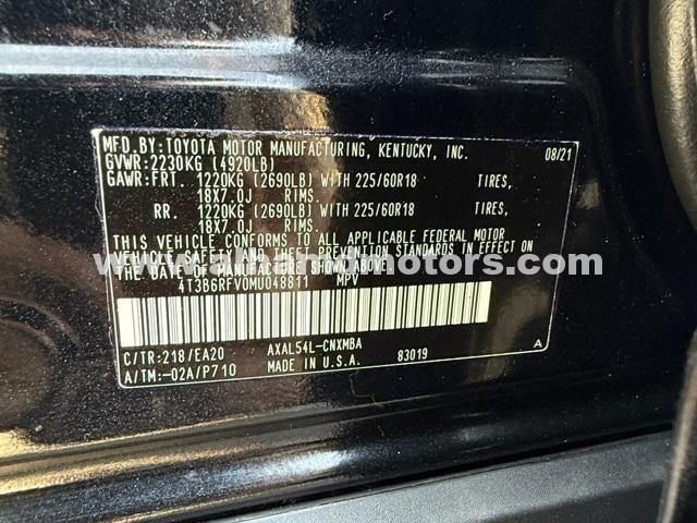 Used Toyota RAV4 V (XA50), 2.5 l, 2021 in Dubai by Alhamd Motors, Black color. American Specs | AUTO.AE