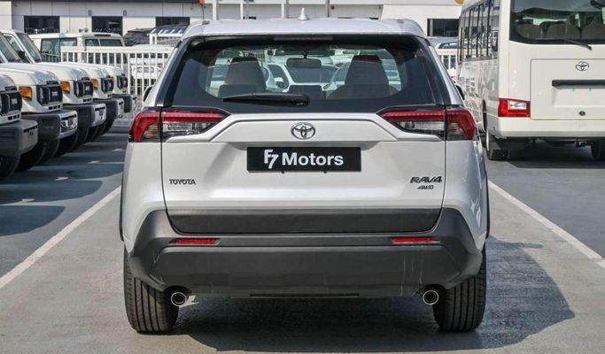 New Toyota RAV4 V (XA50), 2.5 l, 2024 in Dubai by F7 Motors, White color. GCC Specs | AUTO.AE
