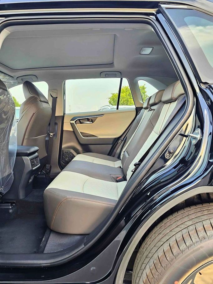 New Toyota RAV4 V (XA50), 2.5 l, 2025 in Dubai by SK Motors, Black color. GCC Specs | AUTO.AE