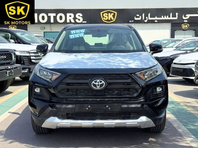 New Toyota RAV4 V (XA50), 2.5 l, 2025 in Dubai by SK Motors, Black color. GCC Specs | AUTO.AE
