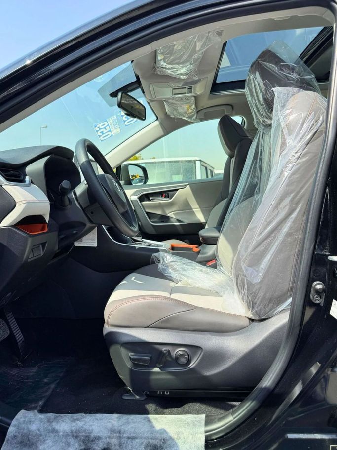 New Toyota RAV4 V (XA50), 2.5 l, 2025 in Dubai by SK Motors, Black color. GCC Specs | AUTO.AE