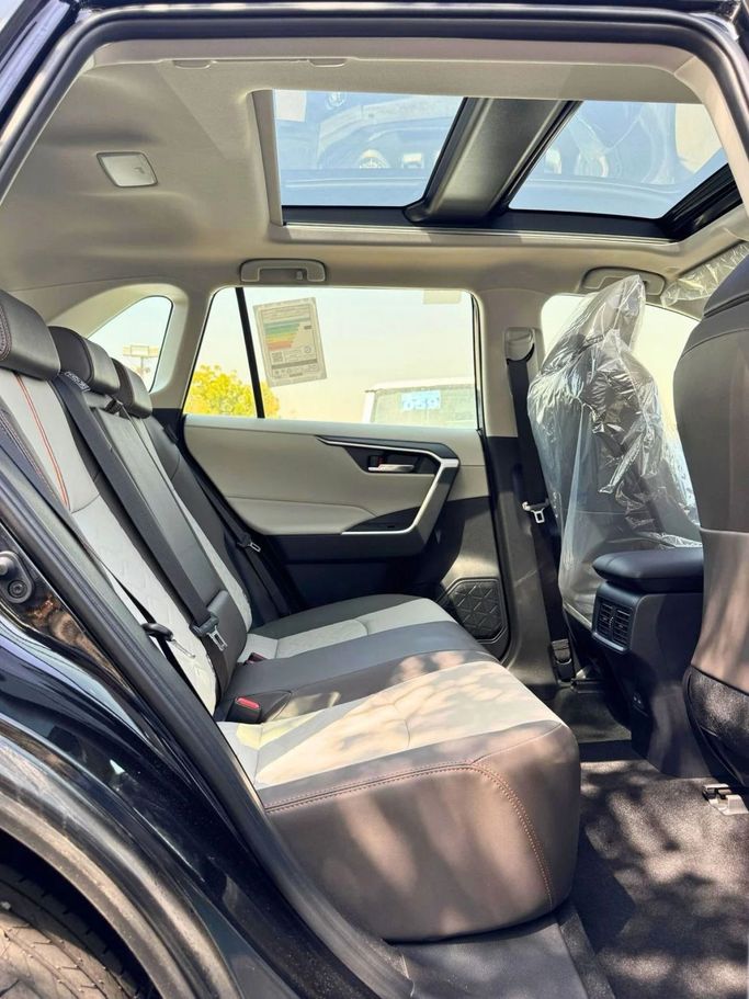 New Toyota RAV4 V (XA50), 2.5 l, 2025 in Dubai by SK Motors, Black color. GCC Specs | AUTO.AE