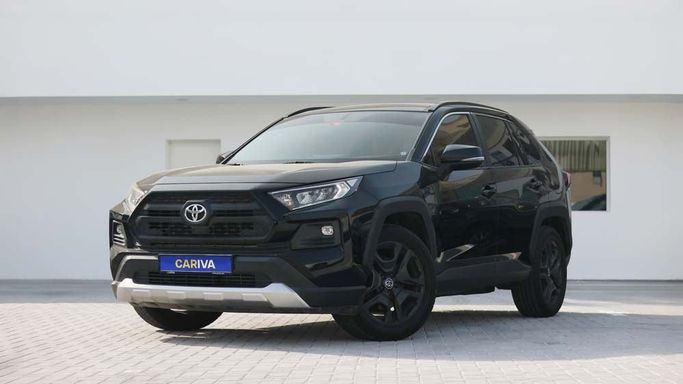 Used Toyota RAV4 V (XA50), 2.5 l, 2022 in Dubai by Cariva Used Cars , Black color. GCC Specs | AUTO.AE