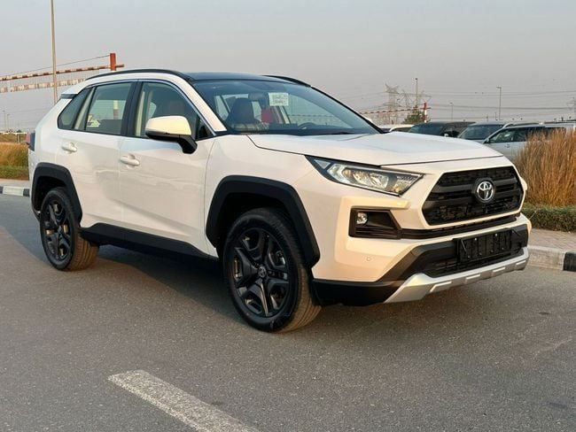 New Toyota RAV4 V (XA50), 2.5 l, 2025 in Dubai by AL SHERAA AL MALAKI, White color. GCC Specs | AUTO.AE