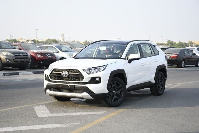 New Toyota RAV4 V (XA50), 2.5 l, 2025 in Dubai by AL MADINA CARS FZE, White color. GCC Specs | AUTO.AE