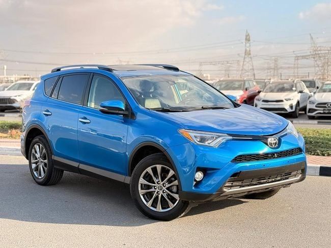 Подержанный Toyota RAV4 V (XA50), 2.5 л, 2021 в Дубае от GHAZNI MOTORS Синий цвет. Американская | AUTO.AE | Объявление #259205