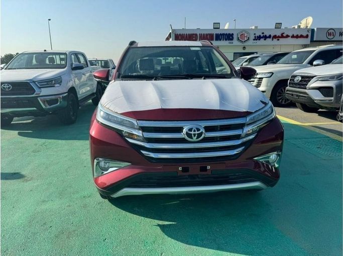 New Toyota Rush II, 1.5 l, 2023 in Dubai by Mohamed Hakim Motors, Red color. GCC Specs | AUTO.AE