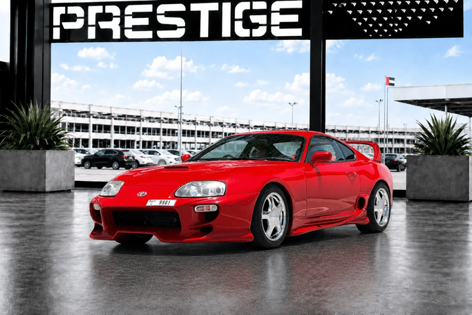 Подержанный Toyota Supra IV (A80), 3.0 л, 1995 в Дубае от Prestige motors Красный цвет. Европейская | AUTO.AE | Объявление #271857