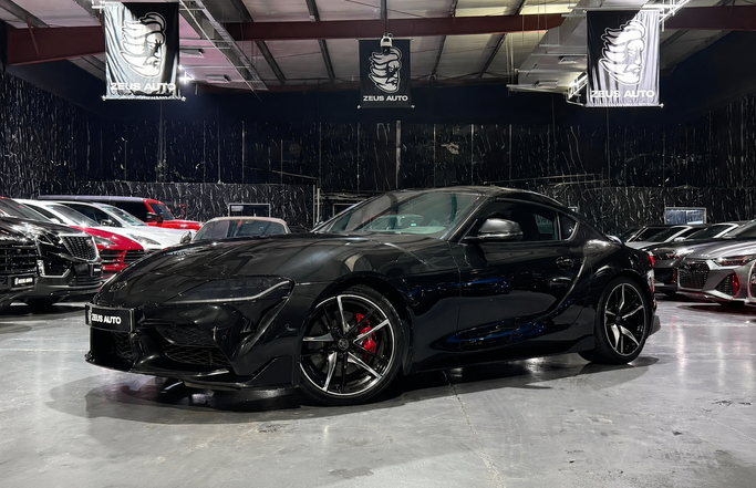 مستعملة Toyota Supra V (A90), 3.0 l, 2022 في في دبي من Zeus Motors، اللون أسود. مواصفات الخليج | AUTO.AE | إعلان #272516