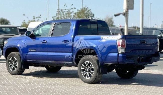 New Toyota Tacoma III, 3.5 l, 2022 in Dubai by Falcons GT Motors FZCO, Blue color. Canadian Specs | AUTO.AE