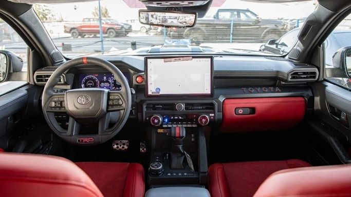 New Toyota Tacoma IV, 2.4 l, 2025 in Dubai by World Center Motors FZE, Black color. Canadian Specs | AUTO.AE