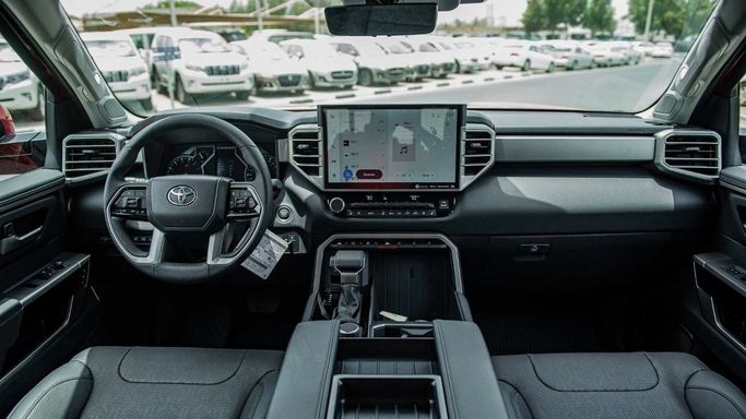 New Toyota Tundra III, 3.4 l, 2023 in Dubai by Mohamed Hakim Motors, Red color. Other | AUTO.AE