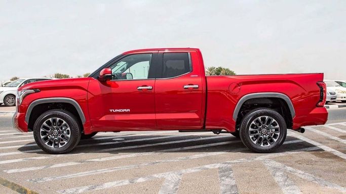New Toyota Tundra III, 3.4 l, 2023 in Dubai by Mohamed Hakim Motors, Red color. Other | AUTO.AE