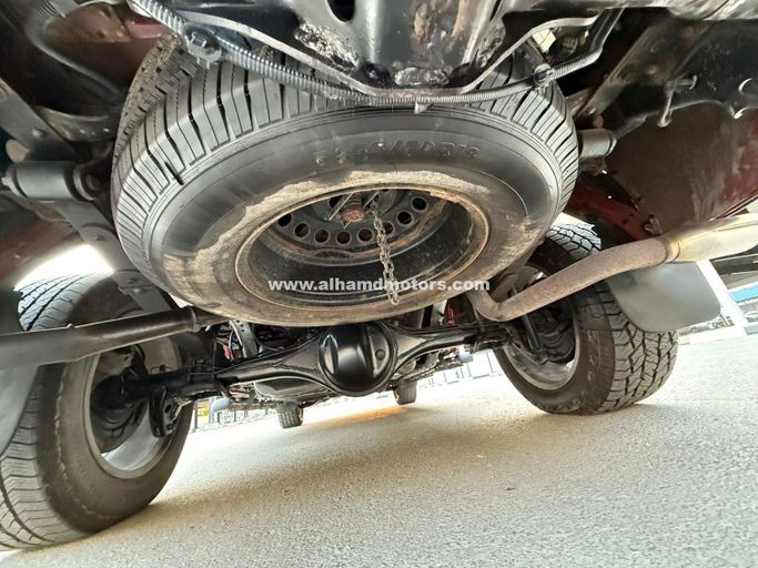 Подержанный Toyota Tundra II Рестайлинг, 5.7 л, 2017 в Дубае от Alhamd Motors Красный цвет. Американская | AUTO.AE