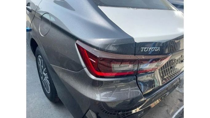 New Toyota Yaris XP150 Facelift, 1.3 l, 2023 in Dubai by Mohamed Hakim Motors, Grey color. GCC Specs | AUTO.AE