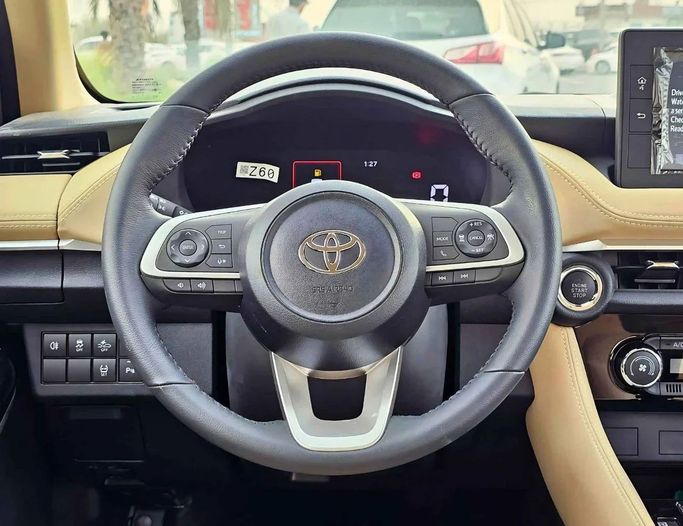 New Toyota Yaris XP150 Facelift, 1.5 l, 2023 in Dubai by SK Motors, White color. GCC Specs | AUTO.AE