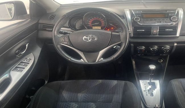 Used Toyota Yaris XP150, 1.5 l, 2014 in Dubai by Gulf Motors, White color. GCC Specs | AUTO.AE