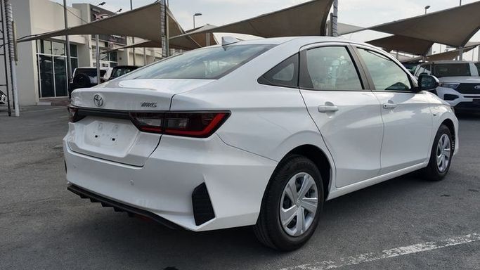 Used Toyota Yaris XP150 Facelift, 1.5 l, 2023 in Dubai by Cariva Used Cars , White color. GCC Specs | AUTO.AE