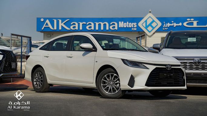 Новый Toyota Yaris XP150 Рестайлинг, 1.3 л, 2026 в Дубае от AL Karama Motors Fze Белый цвет. GCC | AUTO.AE | Объявление #258850