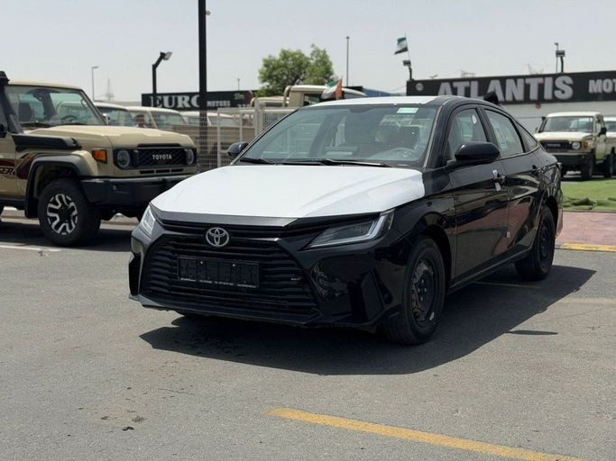 New Toyota Yaris IV (AC100), 1.5 l, 2026 in Dubai by Atlantis Motors FZE, Black color. GCC Specs | AUTO.AE | Listing #266675